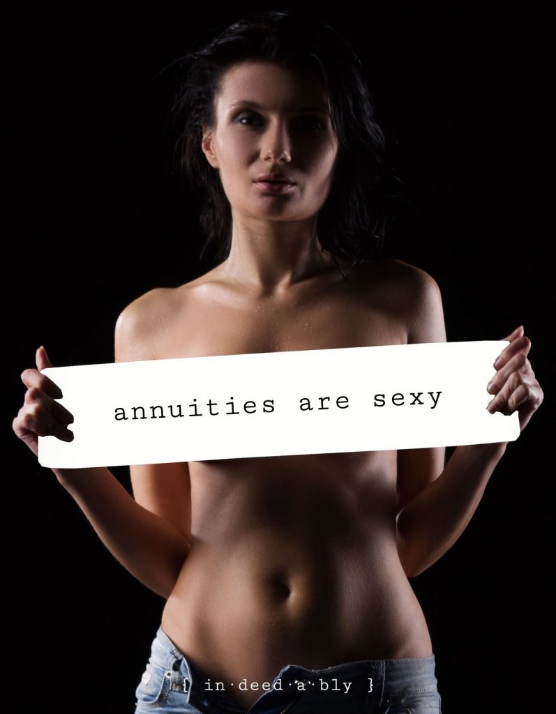Annuities are sexy. Image credit: xusenru.