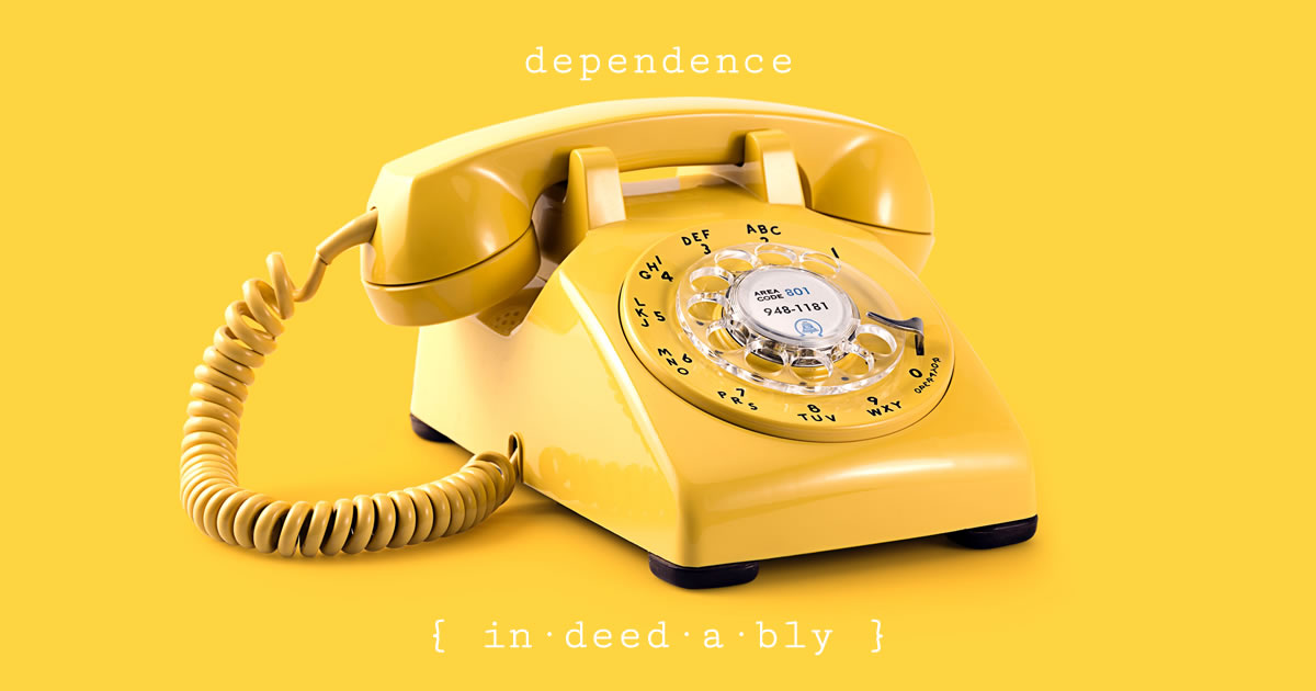 Dependence. Image credit: Mike Meyers.
