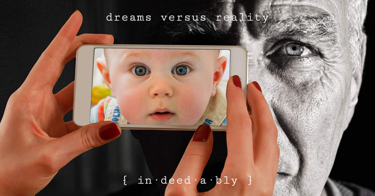 Dreams versus reality. Image credit: geralt.