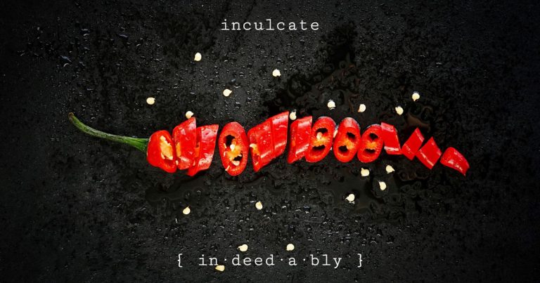 inculcate. Image credit: Aliona Gumeniuk.