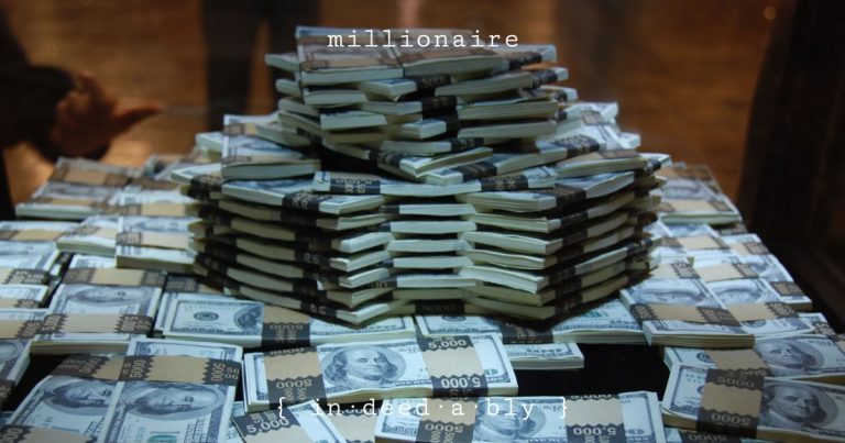 Millionaire. Image credit: Juan Barahona.