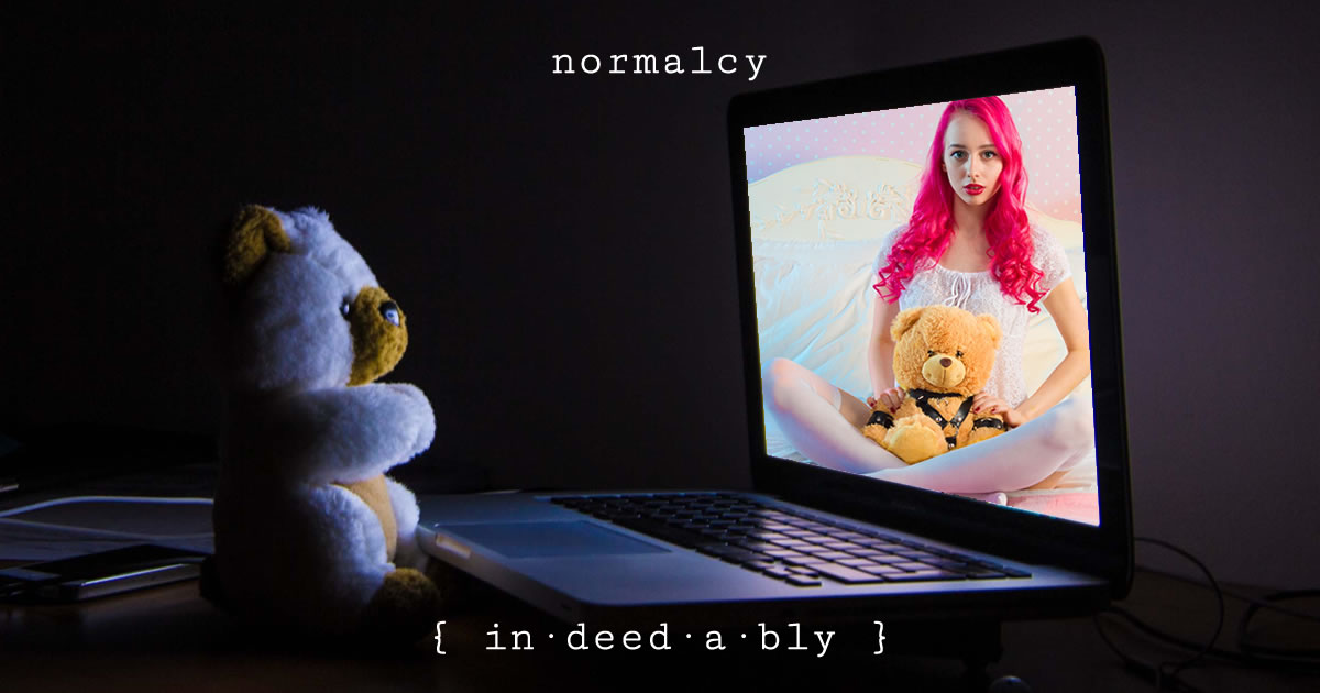 Normalcy. Image credit: DanFa and Pexels.