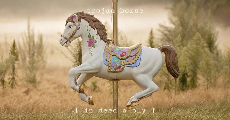 Trojan horse. Image credit: JessicaChristian.
